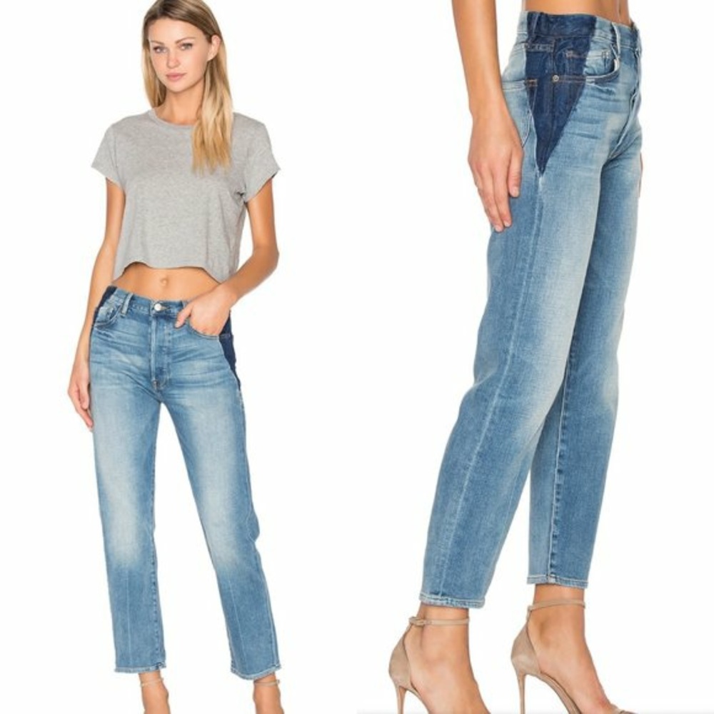FRAME Denim Le Original Gusset Jeans in Elton Size 30